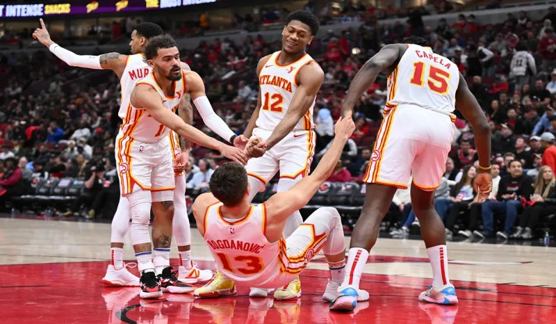 Para pemain Atlanta Hawks