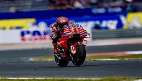 Pembalap Ducati Lenovo Francesco Bagnaia