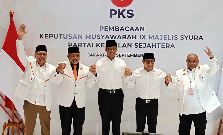 PKS Pertimbangkan Gabung Koalisi Perubahan Jilid II dan PDIP di Pilgub Jakarta.