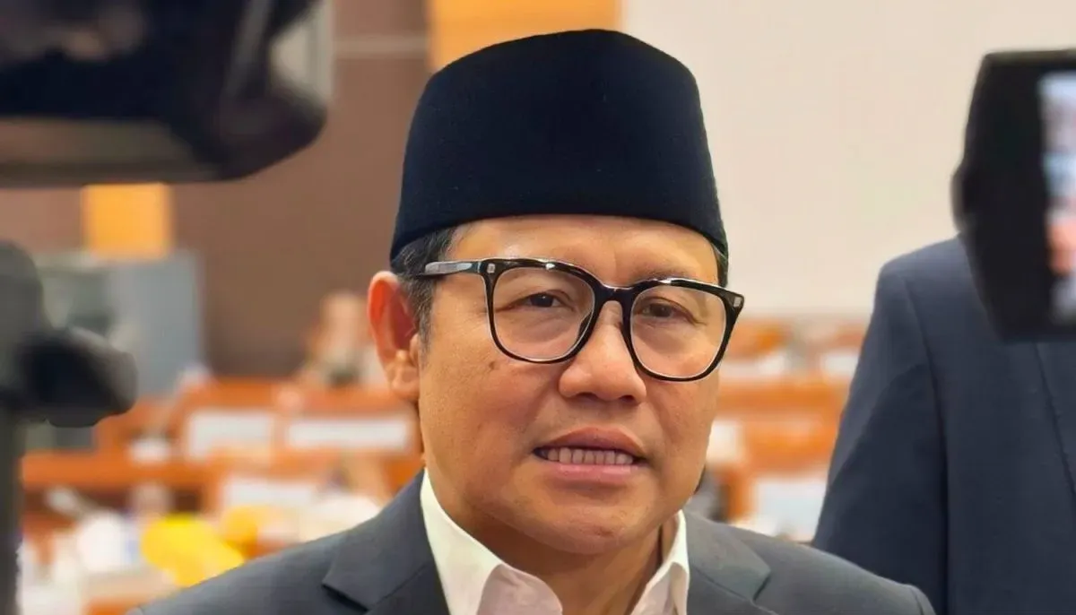 Wakil Ketua Dewan Perwakilan Rakyat (DPR) RI Abdul Muhaimin Iskandar atau Cak Imin di gedung DPR RI.