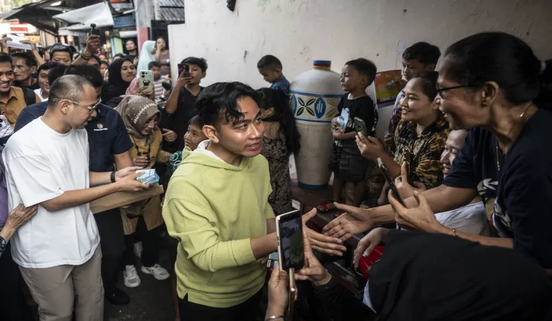 Blusukan Gibran di Jakarta